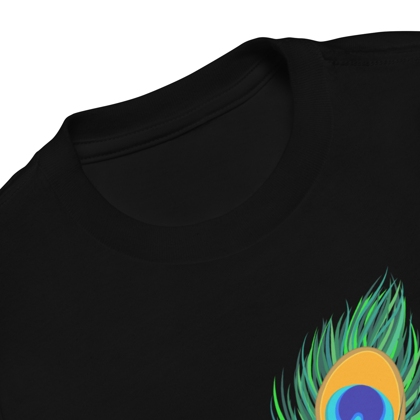 Krishna Peacock Feather T-Shirt β Cute & Festive Wear