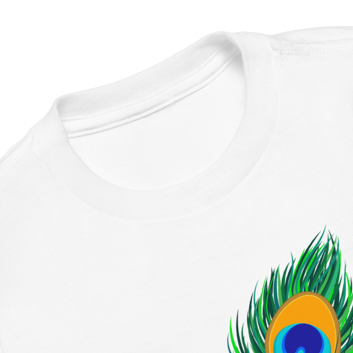 Krishna Peacock Feather T-Shirt β Cute & Festive Wear